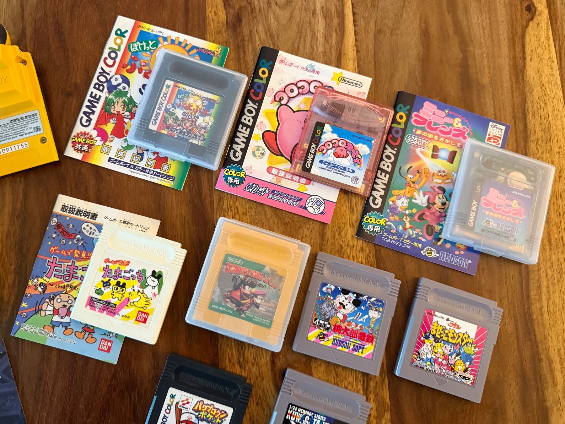 Nintendo Console: Nintendo Gameboy Color + Camera + 9 Spiele Japan Version – Usato da Schliern b. Köniz venduto da 505SR2.0 2