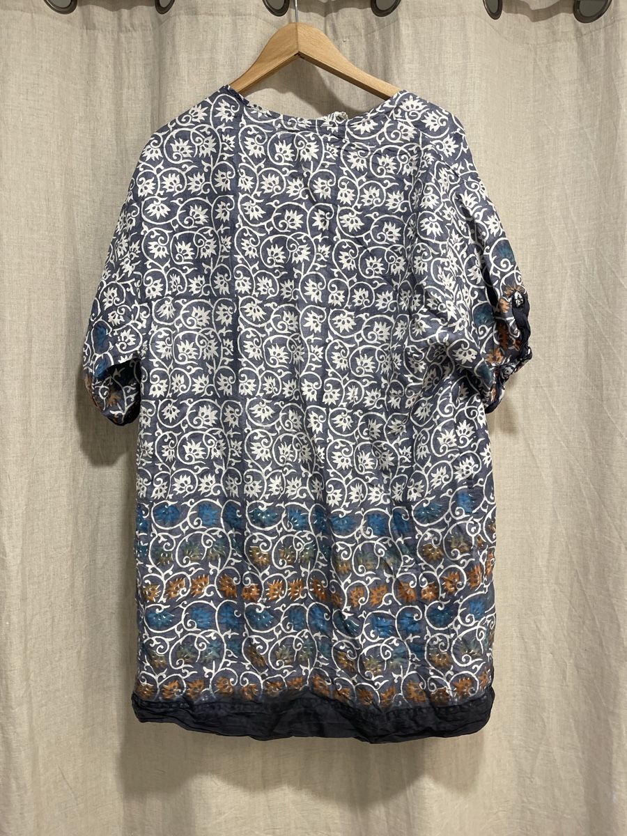 Arte internazionale: Kimono blau gemustert aus Seide Versand 9.- – Usato da Meilen venduto da ana9 2
