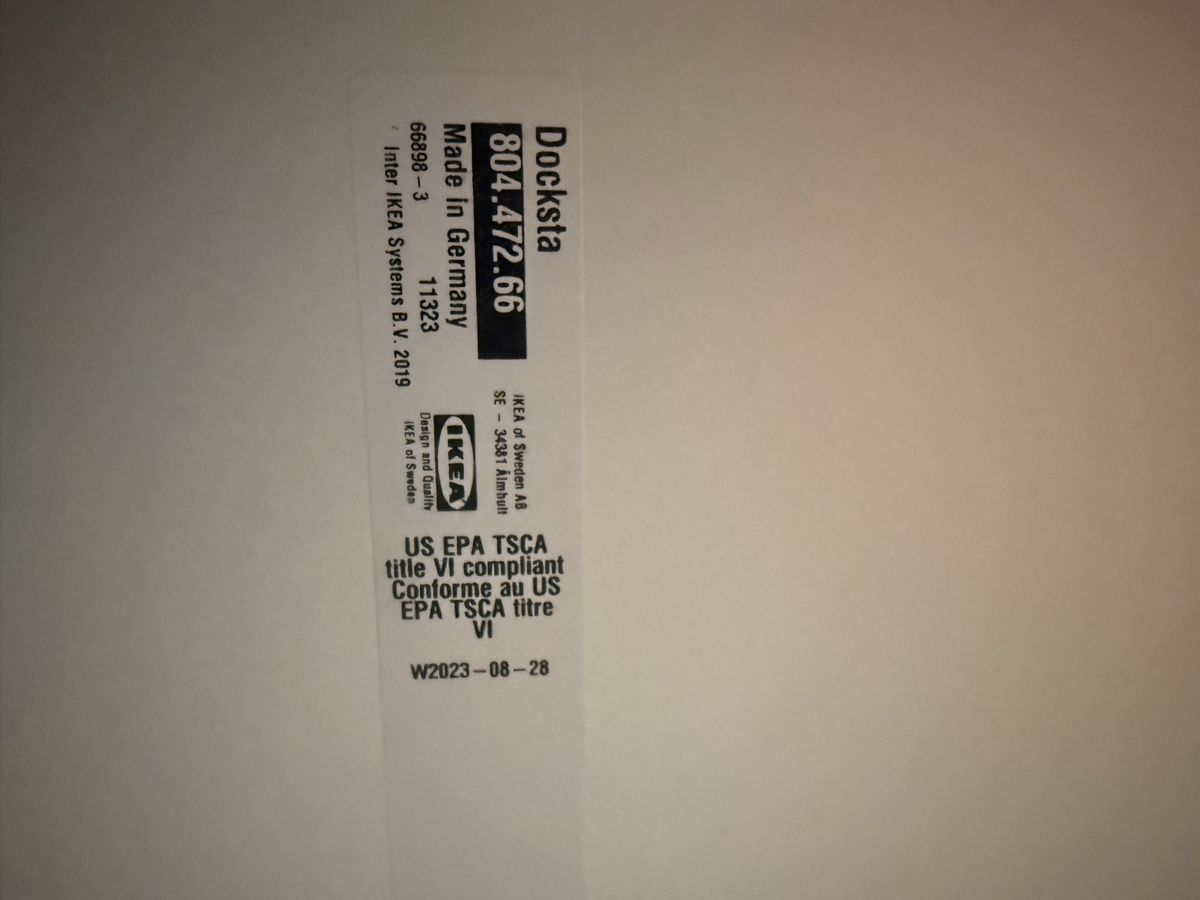 Ikea Tische: Ikea DOCKSTA table white – Gebraucht aus Zürich von fra_6fph 2