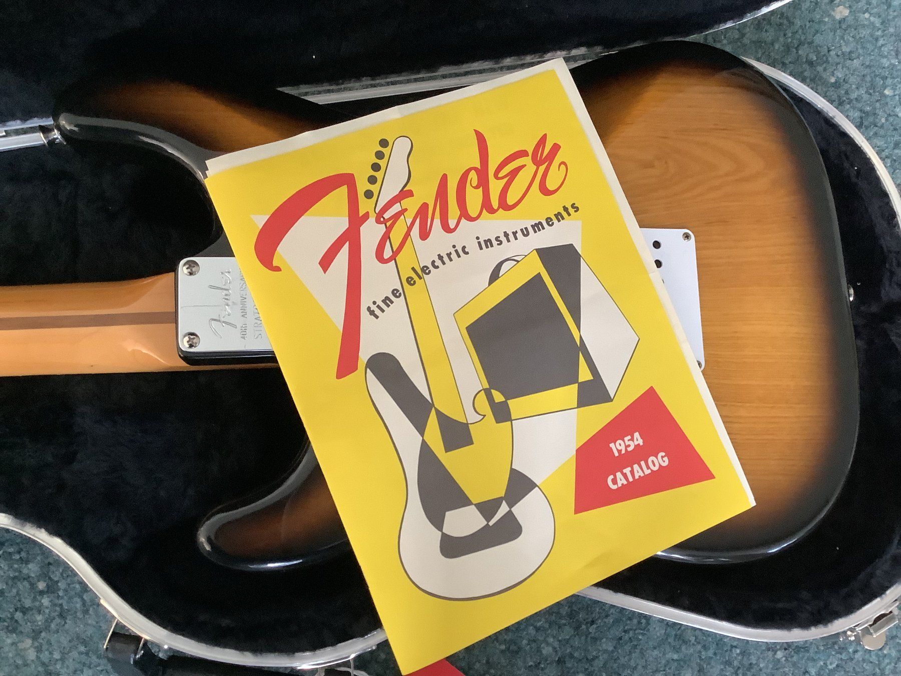 Fender Strumenti musicali: Fender Stratocaster 40th Anniversary – Nuovo (secondo la descrizione) da Schaffhausen venduto da outlet-music 6