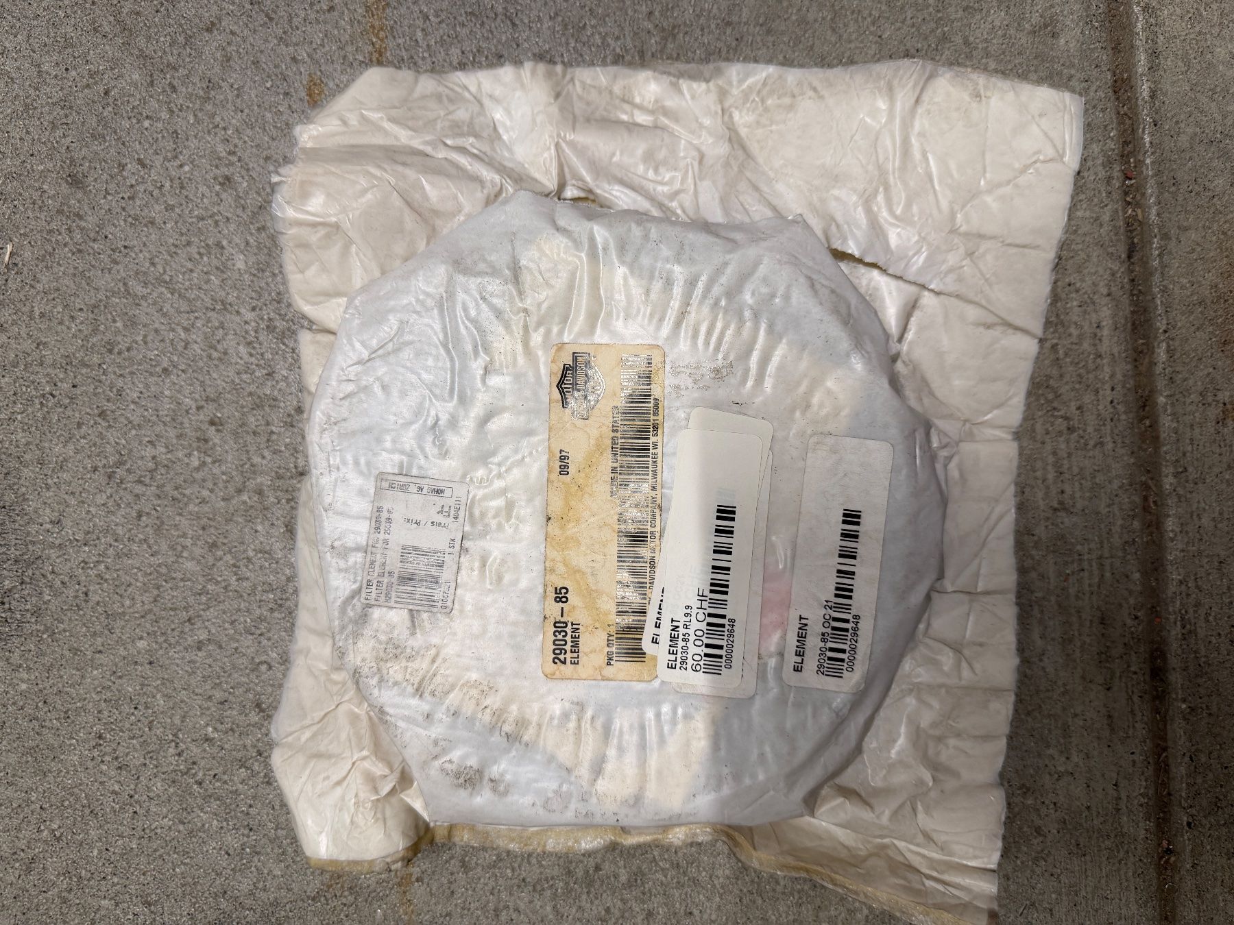 Harley-Davidson Alle Motorradersatzteile: 29030-85 Harley-Davidson Screaming Eagle Luftfilter – Gebraucht aus Ostermundigen von jas_9j7d