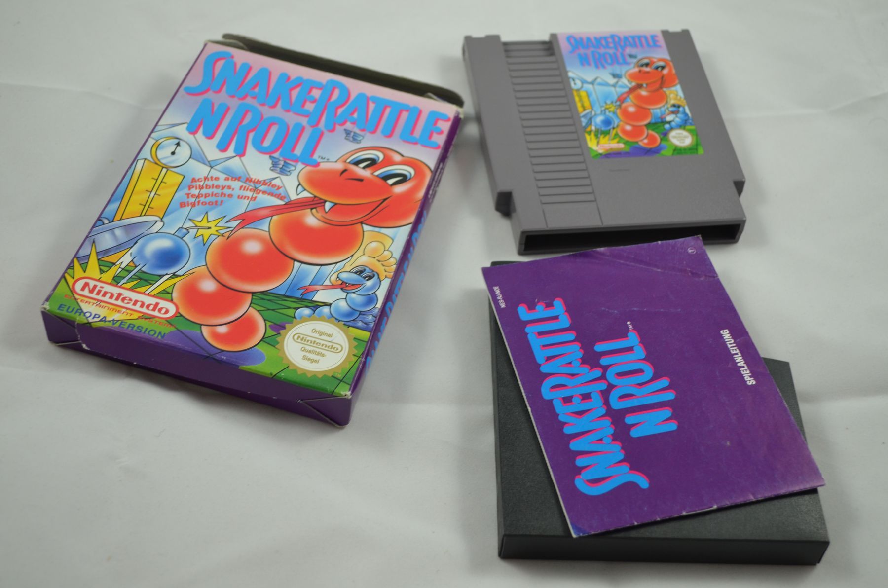 Spiele: Snake Rattle N Roll NES Spiel CIB – Gebraucht aus Buchs AG von SellAndBuyX 7