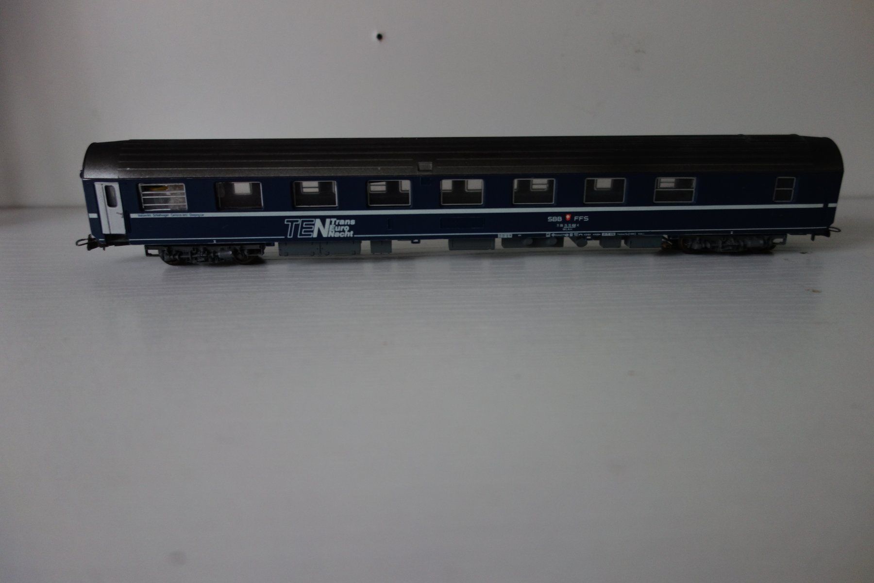 Jouef Modellini di ferrovie: JOUEF 5784 , SBB TEN,  WS, Beleuchtung, OVP – Usato da Schachen b Herisau venduto da Locophon
