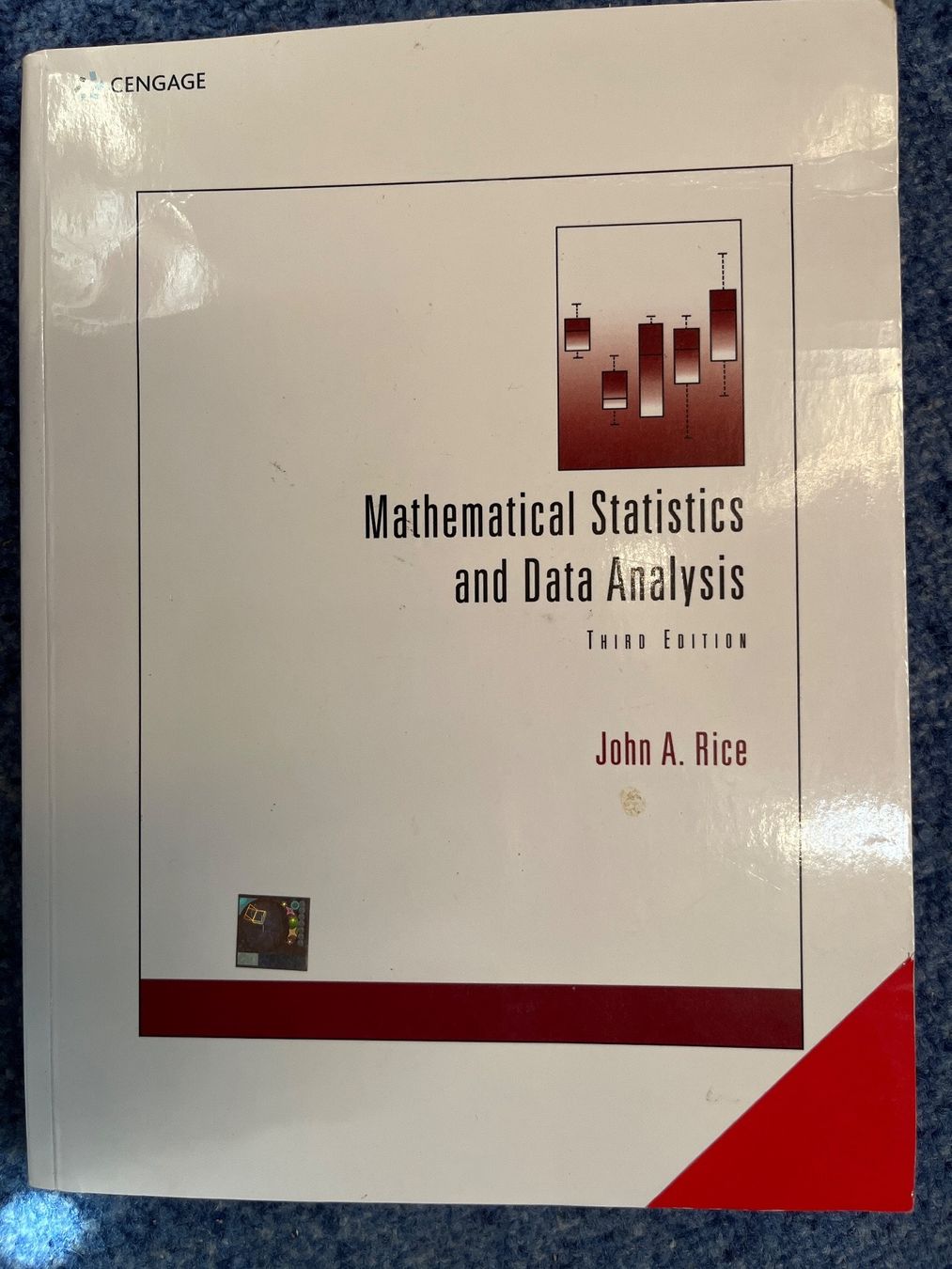 Livres: Mathematical Statistics and Data Analysis by John Rice – D'occasion à Baar par Lykebar