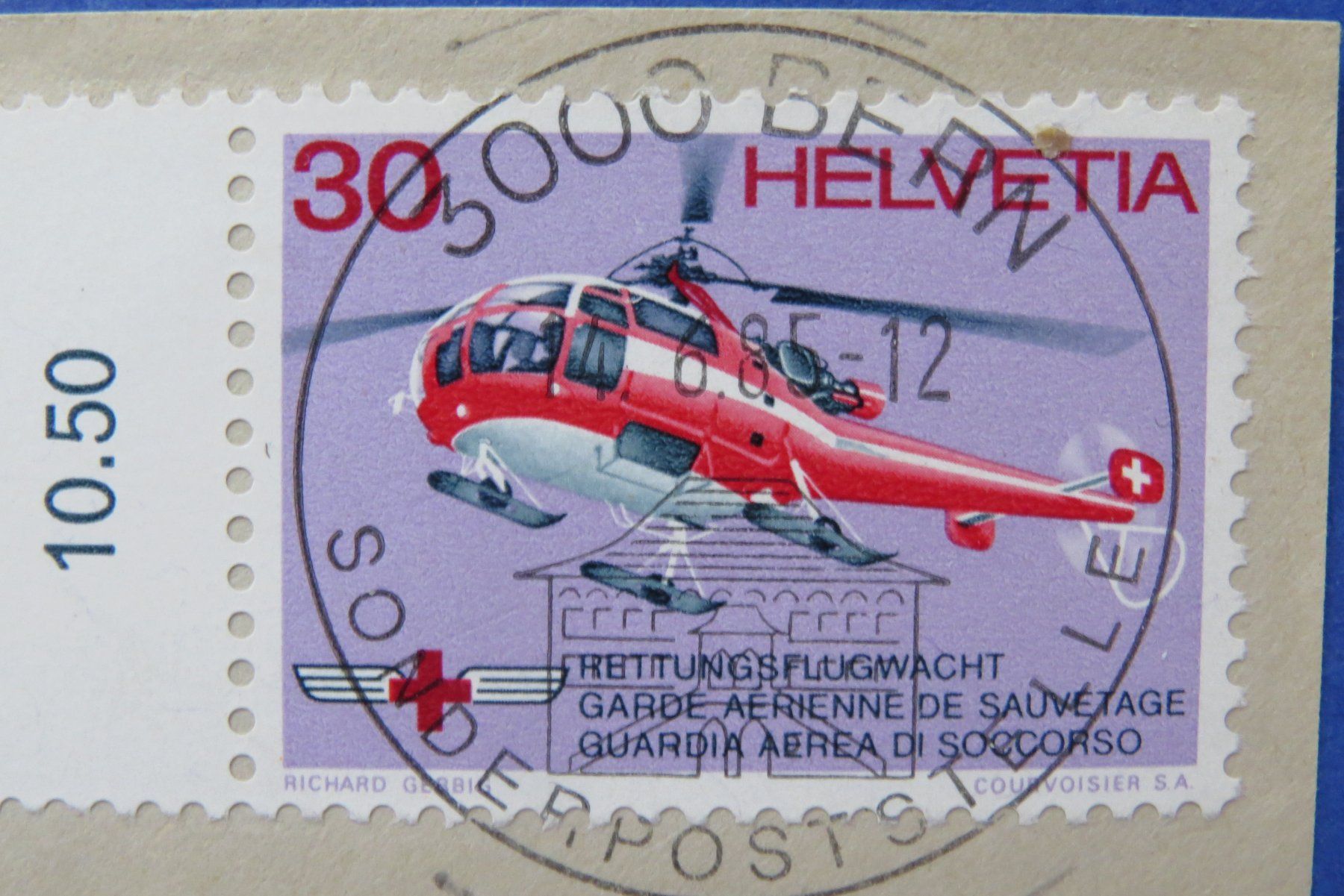 Tutti i francobolli: Lot Werbemarken mit Vollstempel BERN – Usato da Brunnen venduto da Kumari 3