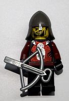 1 Stück Lego Ritter minifigur mit Armbrust