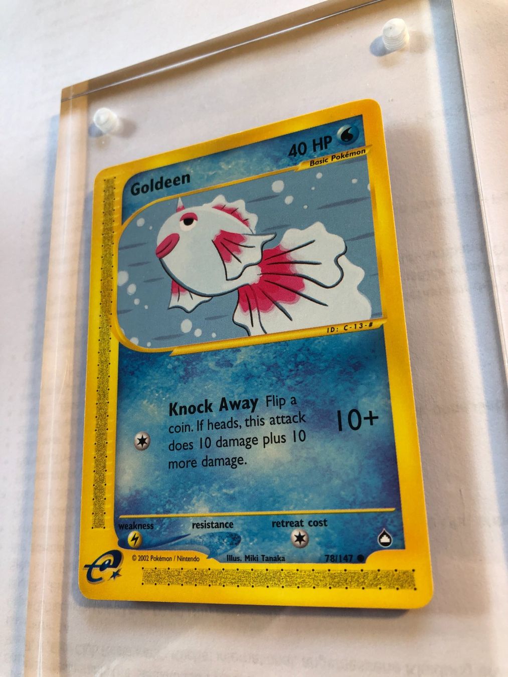 Carte collezionabili: Goldeen Aquapolis - MINT - ab 1.- – Usato da Giubiasco venduto da dan_pr8b 2