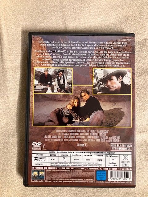 Tutti i DVDs: MacKenna's Gold  DVD – Usato da Thalwil venduto da Trainspotter 1