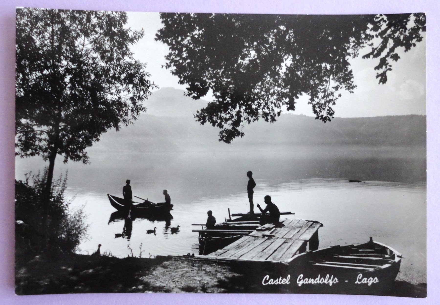 Ansichtskarten: Castel Gandolfo - Lago – Gebraucht aus Fétigny von Billy2miny