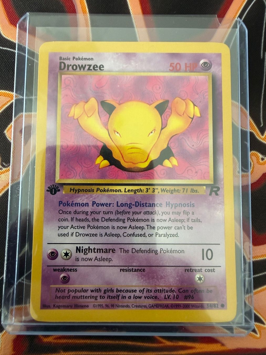 Pokémon Sammelbilder & Trading cards: Pokémon TCG Drowzee 1st Edition/ Team Rocket – Neu (gemäss Beschreibung) aus Niederrohrdorf von D.Corso 2