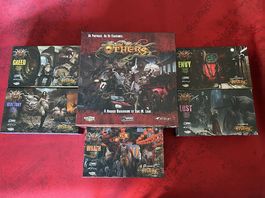 Brettspiel "The Others" mit allen Sünden Erweiterungen