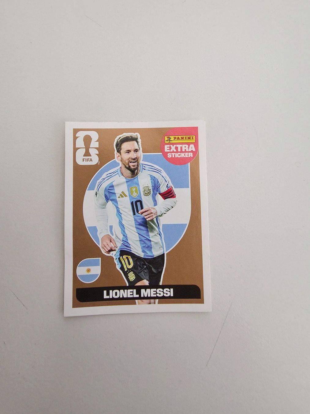 Panini Sammelbilder & Trading cards: Panini Bilder Messi in Bronze – Neu (gemäss Beschreibung) aus Brüttisellen von 18012017