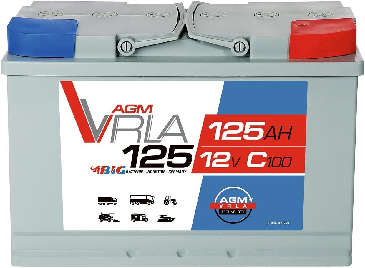Batterien: BIG Professional AGM 12V 125Ah – Neu und originalverpackt aus Bottighofen von zaap
