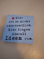 Dekobild mit Spruch