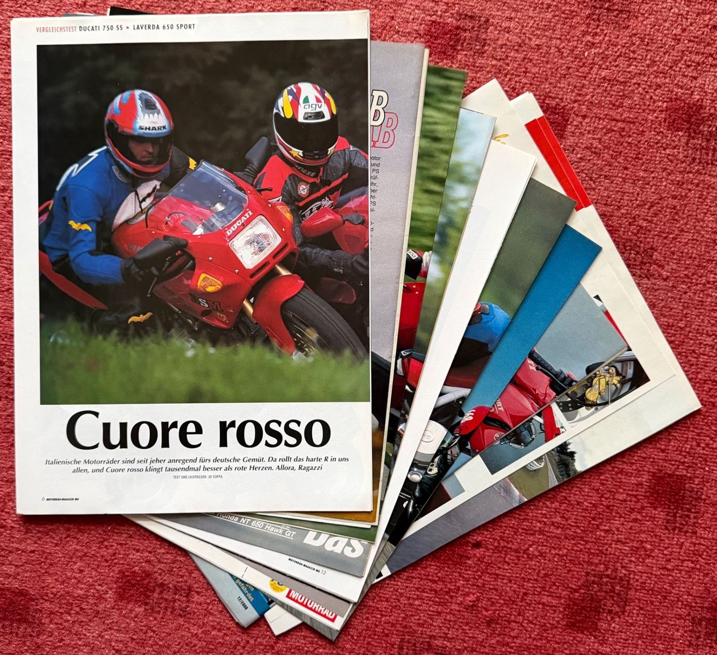 Ducati Documenti: DUCATI 750 Supersport , Prospekte , Testberichte – Usato da Ittigen venduto da Lalilala4 3