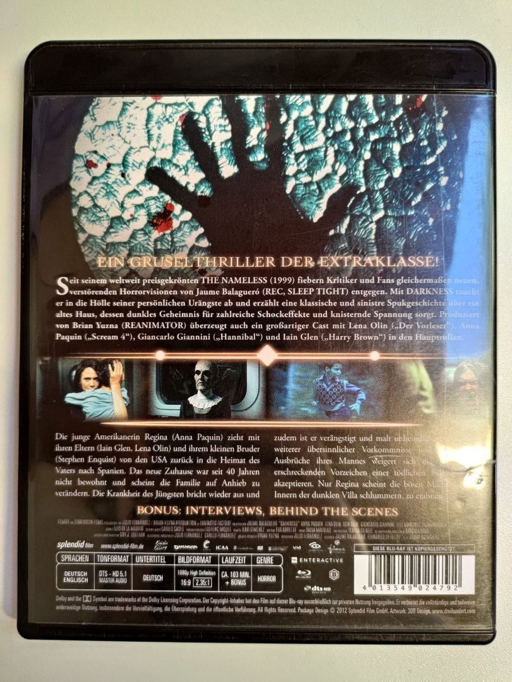Tutti i DVDs: Darkness – Usato da Liestal venduto da Kratzilla 2
