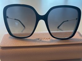 Chloé Sonnenbrille - schwarz/gold