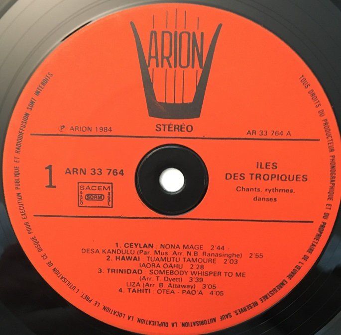 Dischi in vinile: Iles des Tropiques (LP) – Usato da Grüningen venduto da azulvinyl 2