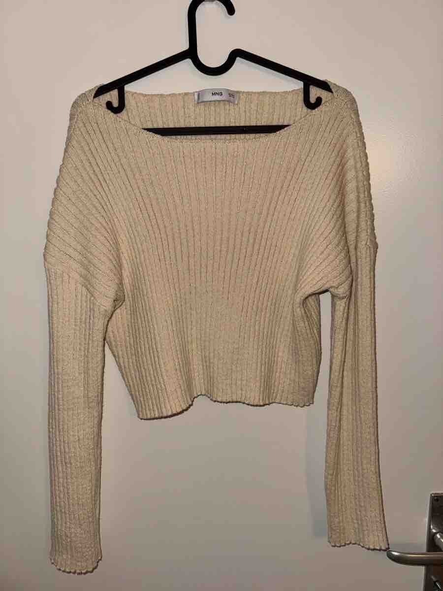 Maglioni & Felpe: Pullover Damen  Mango beige Gross S neuwertig – Nuovo e nell'imballaggio originale da Huttwil venduto da aru_5tfr