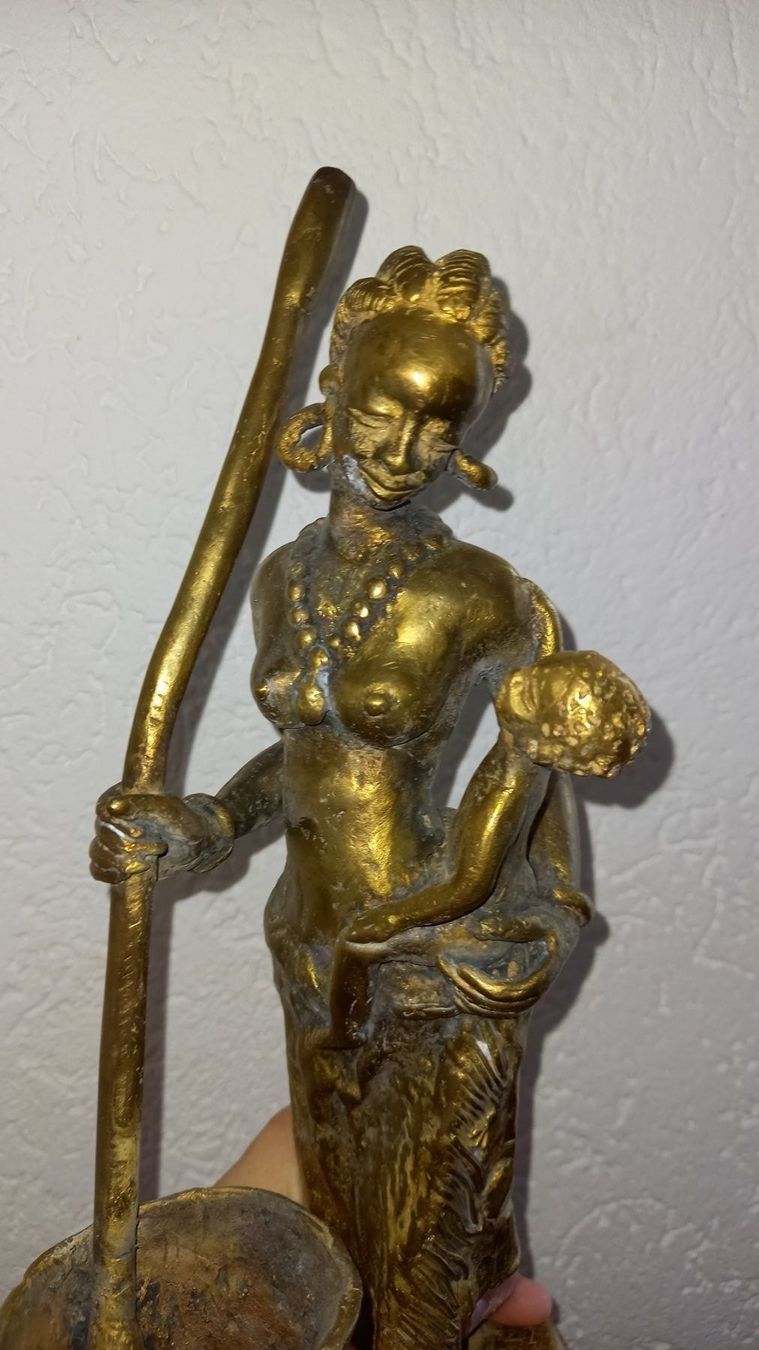 Sculptures & Statues: Messing Skulptur, Afrika – D'occasion à Vilters par Fleiflomi 2