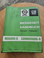 Werkstatt Handbuch Rekord-D & Commodore-B