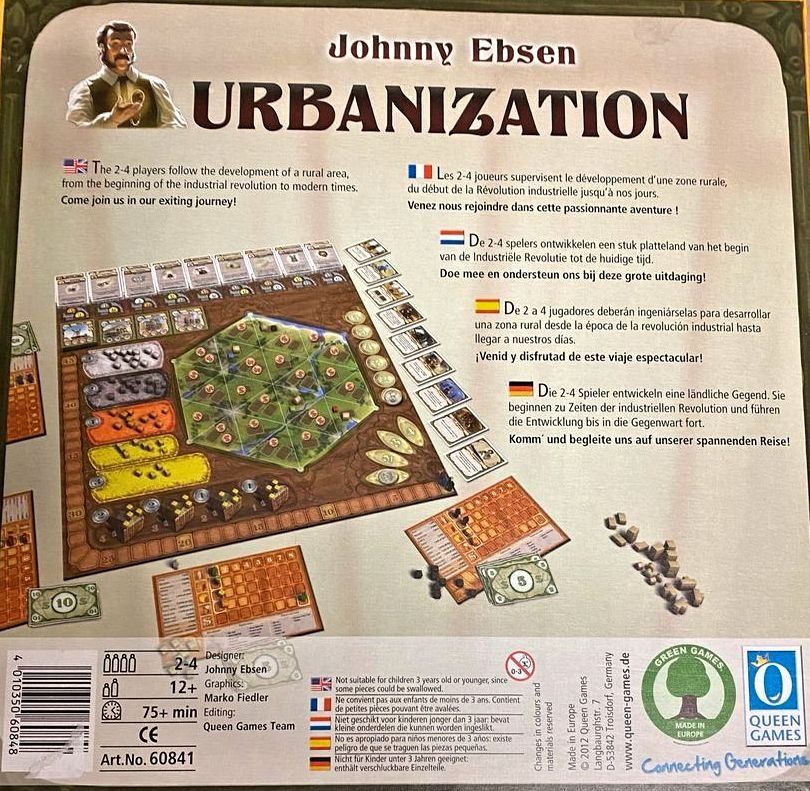 Giochi: Urbanization (D,E,F,N,E) – Nuovo (secondo la descrizione) da Winterthur venduto da Oellampe 1