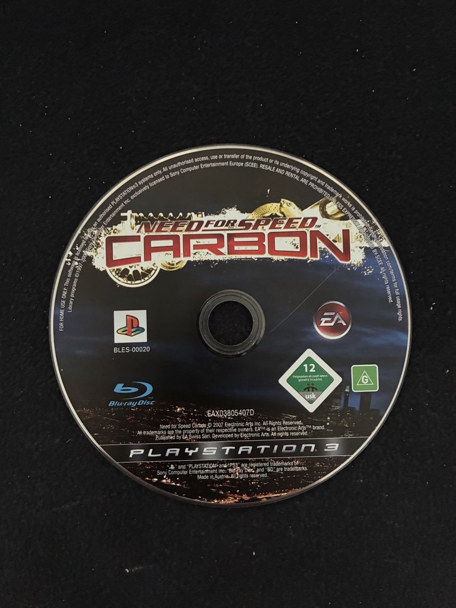 Sony Giochi: Need for Speed Carbon PS3 gioco solo dvd – Nuovo (secondo la descrizione) da Taverne venduto da nad02026
