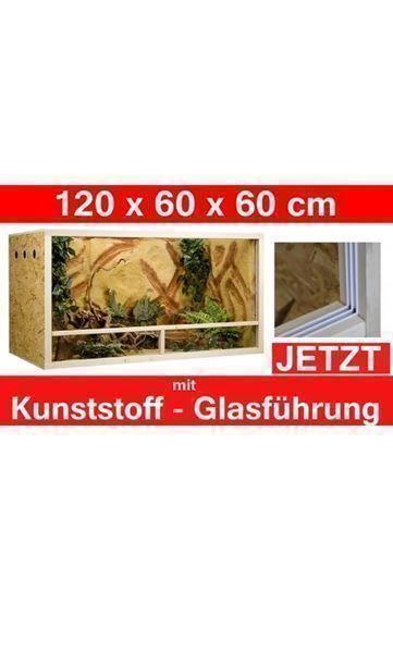 Terrario: +Terrarium 120x60x60 – Nuovo e nell'imballaggio originale da Amriswil venduto da JaJa-Express 1