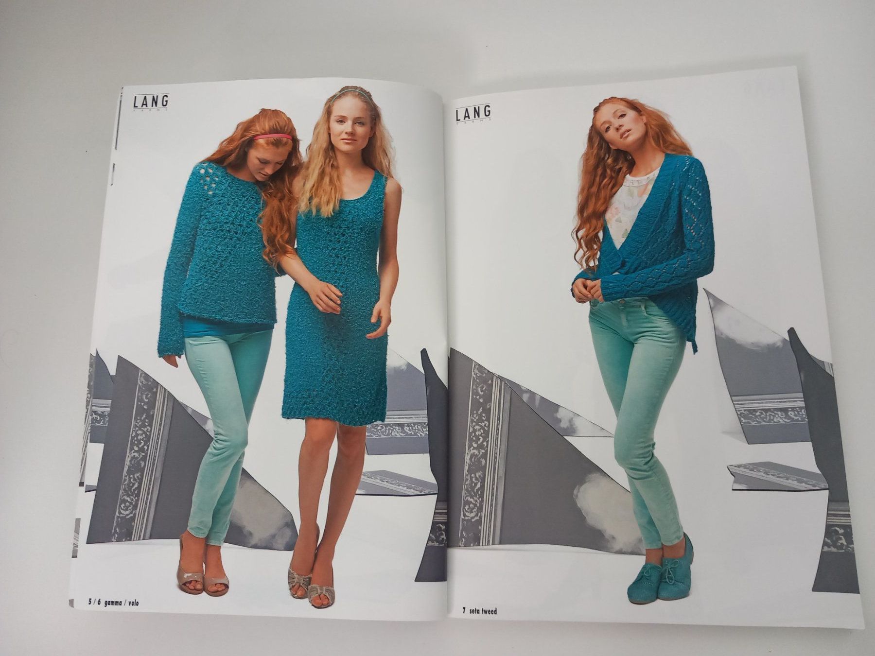 Riviste & Magazine: Anleitungsheft Strick Lang Yarns Collection – Nuovo (secondo la descrizione) da Oensingen venduto da SpiPhEg46 8