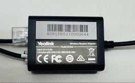 3x Yealink EHS62 Wireless Headset Adapter - Für Mitel