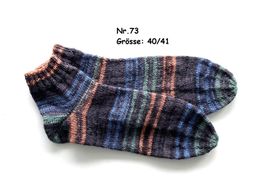 Sneaker - Socken handgestrickt  Gr.40/41  Nr.73