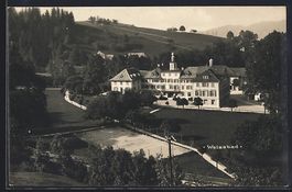 Appenzell, Hotel Weissbad mit Tennisplat