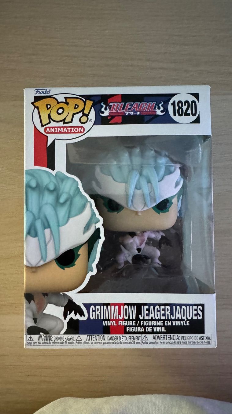 Funko Statuette: Funko Pop  GRIMMJOW JEAGERJAQUES – Usato da Beringen venduto da cnonlloyd