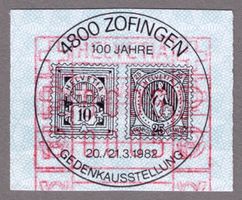 ATM 6__Abart "DOPPELDRUCK"__K-Vollstempel 4800 Zofingen 82 !