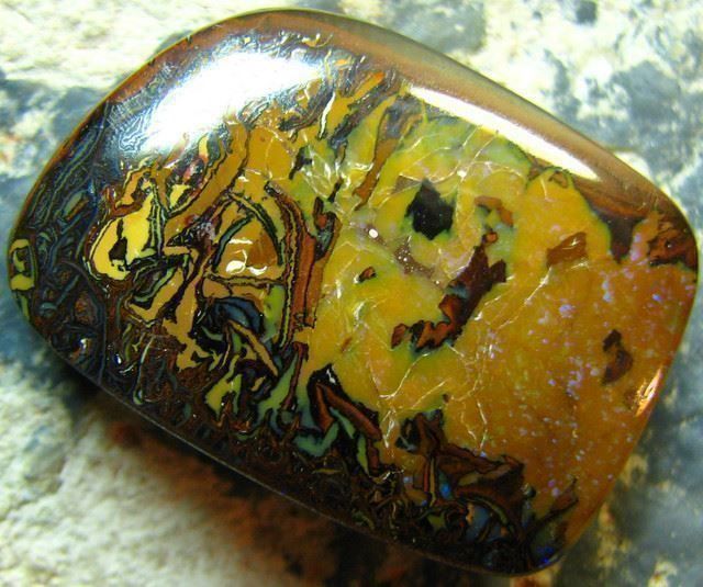 Edelsteine: Australischer Boulder Opal 51.40Cts. – Gebraucht aus Bern von Grindelwaldaus 2