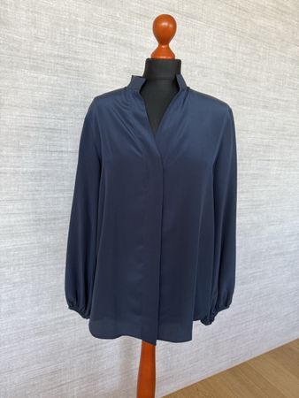 24 Blooming Seidenbluse, Gr. 34, Made in Italy NEU