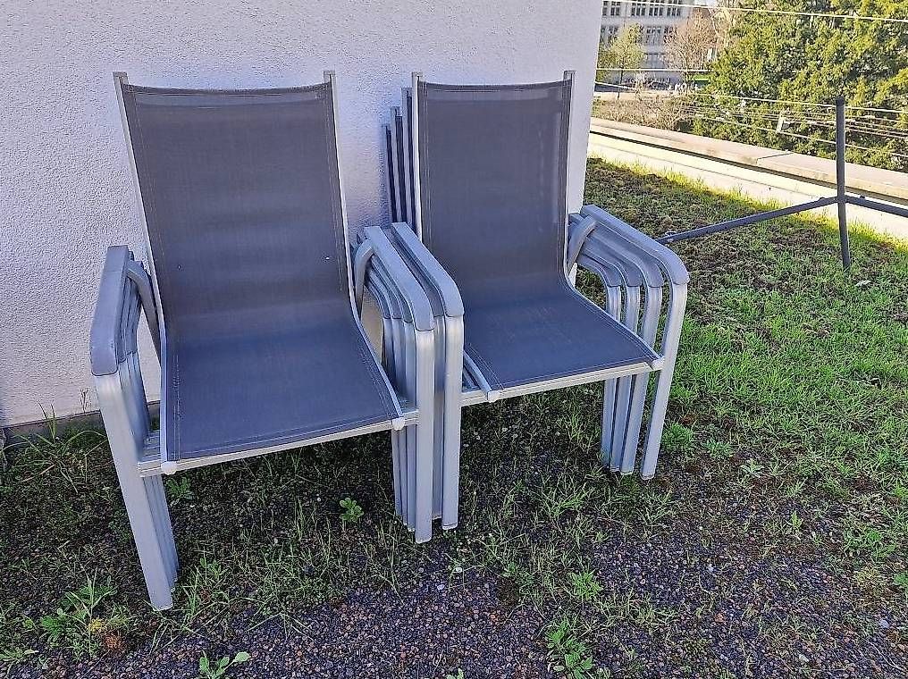 Stühle: Gartenstühle stapelbar – Gebraucht aus Ibach von rufi111