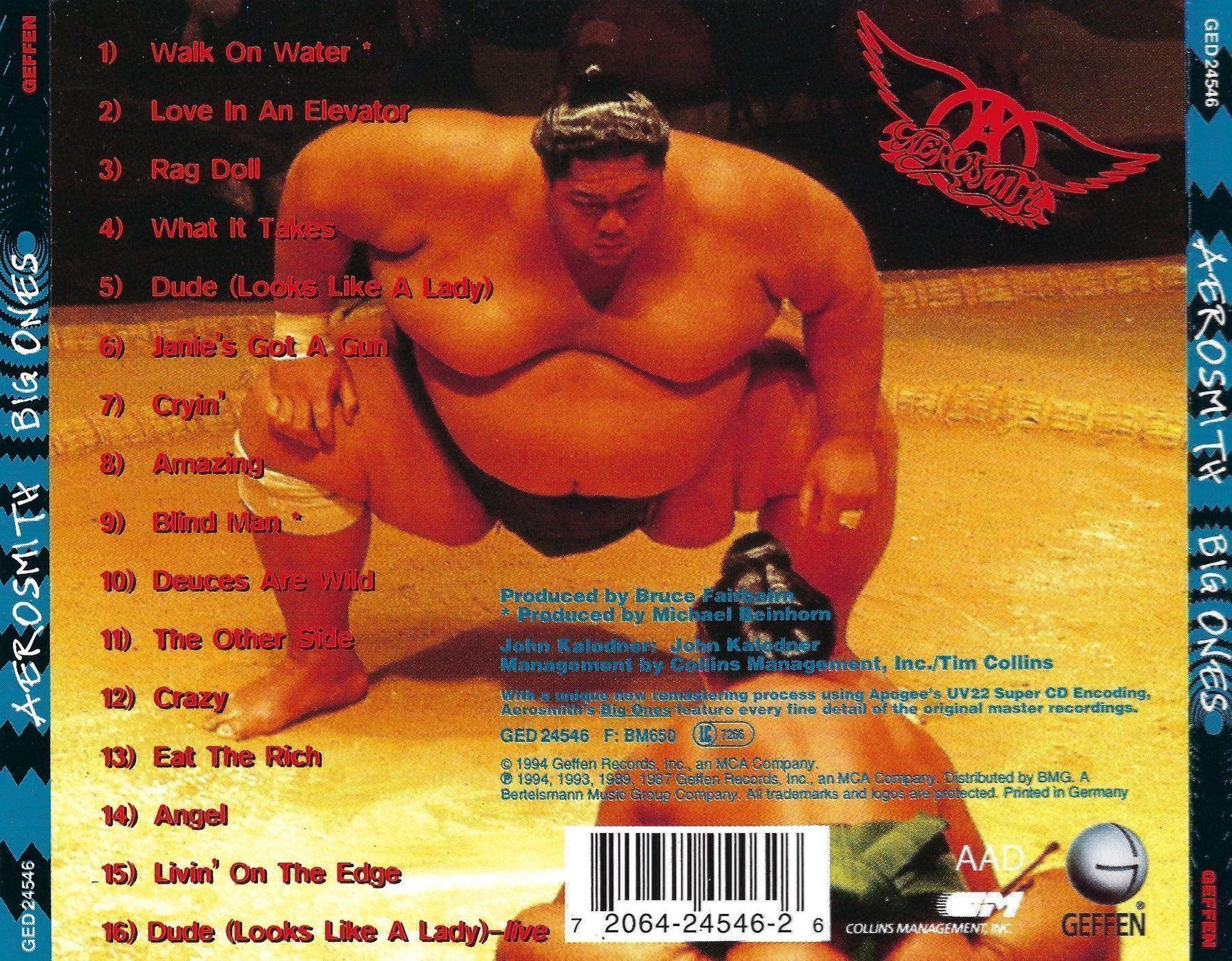 CD: CD: AEROSMITH - Big ones – Usato da Rotkreuz venduto da groeli69 1