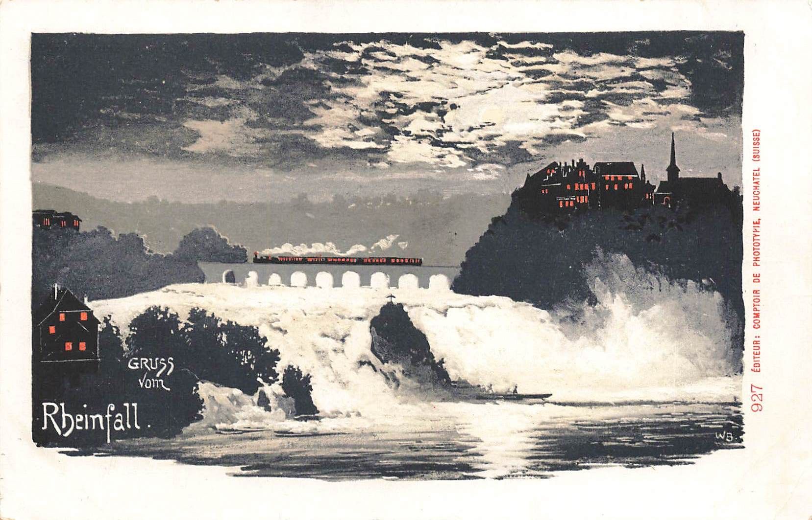Cartes postales: Rheinfall Schaffhausen – D'occasion à Biasca par Blenio71