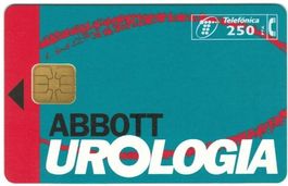 Telefonkarte Spanien P-119 Abbott Urología