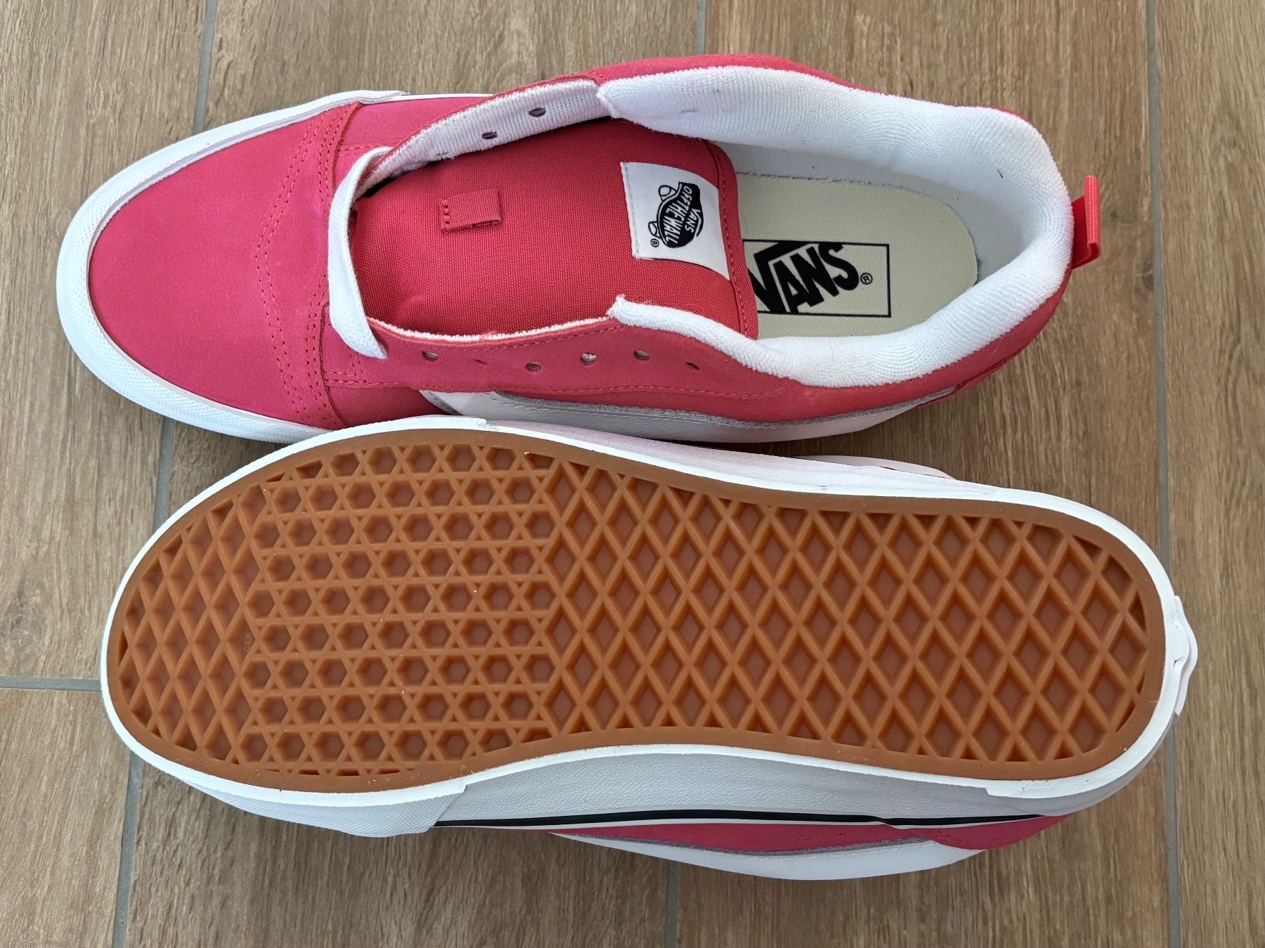 Vans Scarpe da uomo: Neu: VANS Knu Skool neon pink Grösse 42,5 – Nuovo e nell'imballaggio originale da Esslingen venduto da Danielp 4
