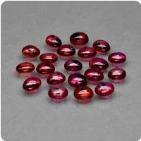 10 x Vrai Natur Lila Rot Rubin beheizt Songea 2.75ct tw.