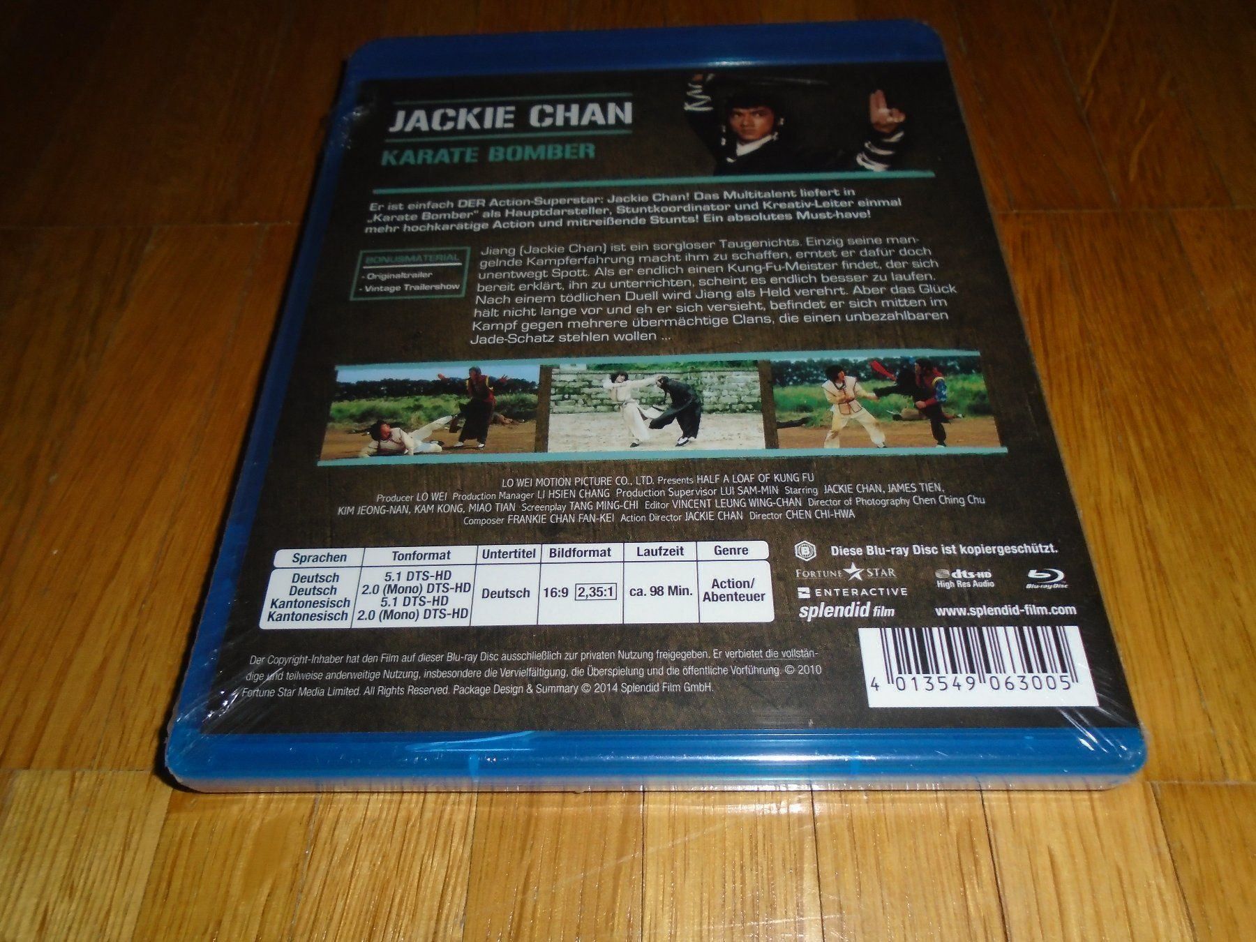 Alle DVDs: Jackie Chan - Karate Bomber - UNCUT – Neu und originalverpackt aus Basel von havsok 1