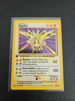 Pokemon Zapdos Base Set Holo 1st Edition