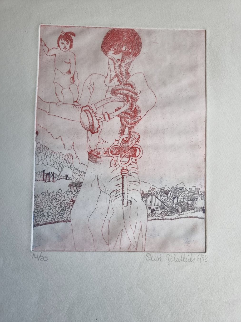 Grafiken & Lithographien: SUSI GEISTLICH FARBRADIERUN SIGNIERT NUMMERIERT – Gebraucht aus Gersau von grafik-kunst 2