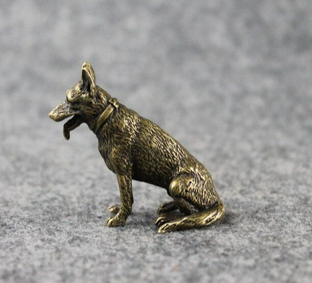 Statuette: Wolfshund aus Messing – Nuovo (secondo la descrizione) da Uerkheim venduto da Kaufoption 6