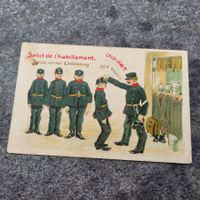 PostKarte AK Militär 1911 Thun Kaserne