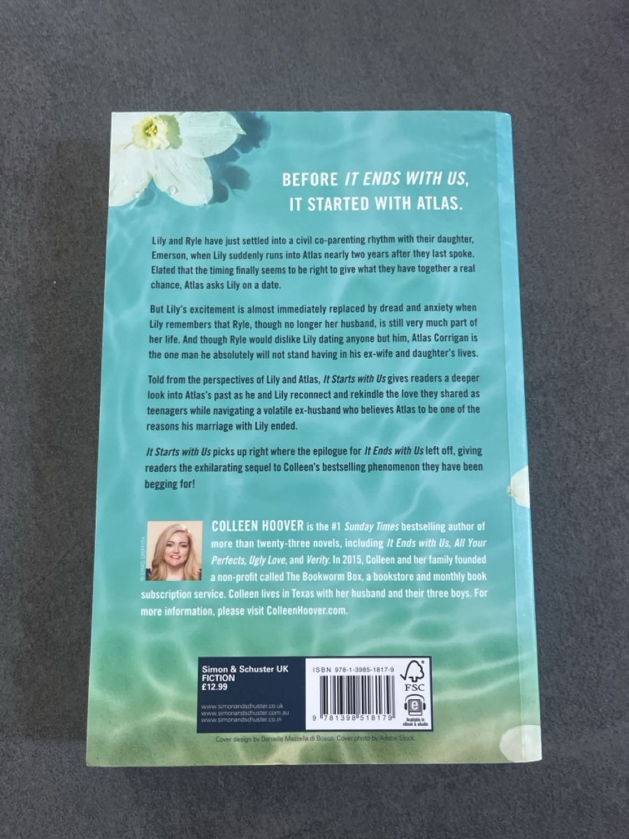 Livres: It starts with us vom Colleen Hoover – D'occasion à Tägerig par leo_j7br