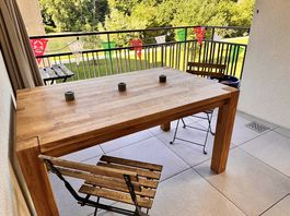 Holztisch 0,9 Meter x 1,40 Meter, gebraucht, NP CHF 249