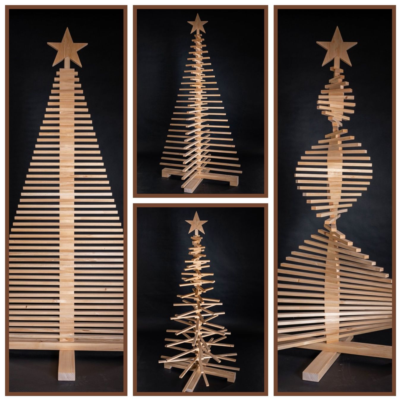 Toutes les décorations: Holzweihnachtsbaum – D'occasion à Tann par Dish 2